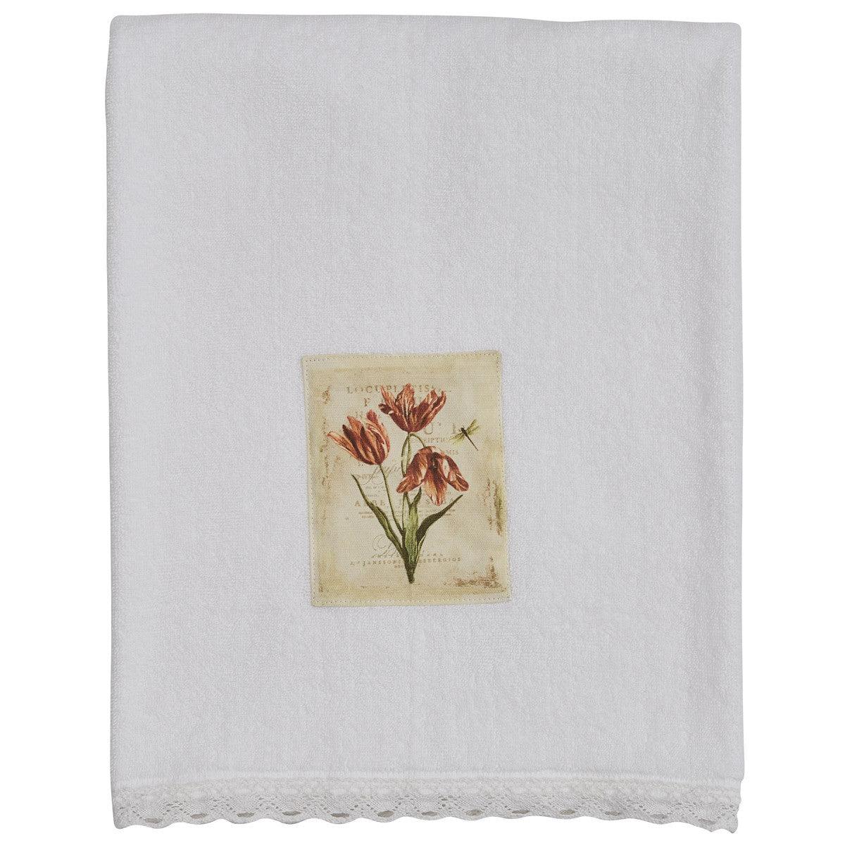 Antiquarian Blooms Bath Towel - Set of 2 Park Designs