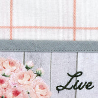 Thumbnail for Farmhouse Peonies Pocket Potholder Set Park Designs - The Fox Decor