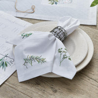 Herb Garden Napkin - Set of 12 Park Designs - The Fox Decor