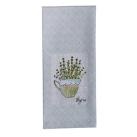 Thumbnail for Herb Garden Thyme Dishtowel Set of 6 Park Designs