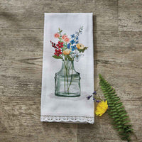 Thumbnail for Wildflower Sketchbook Decorative Dishtowel  Set of 2 Park Designs