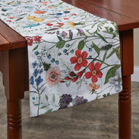 Wildflower Sketchbook Table Runner 54