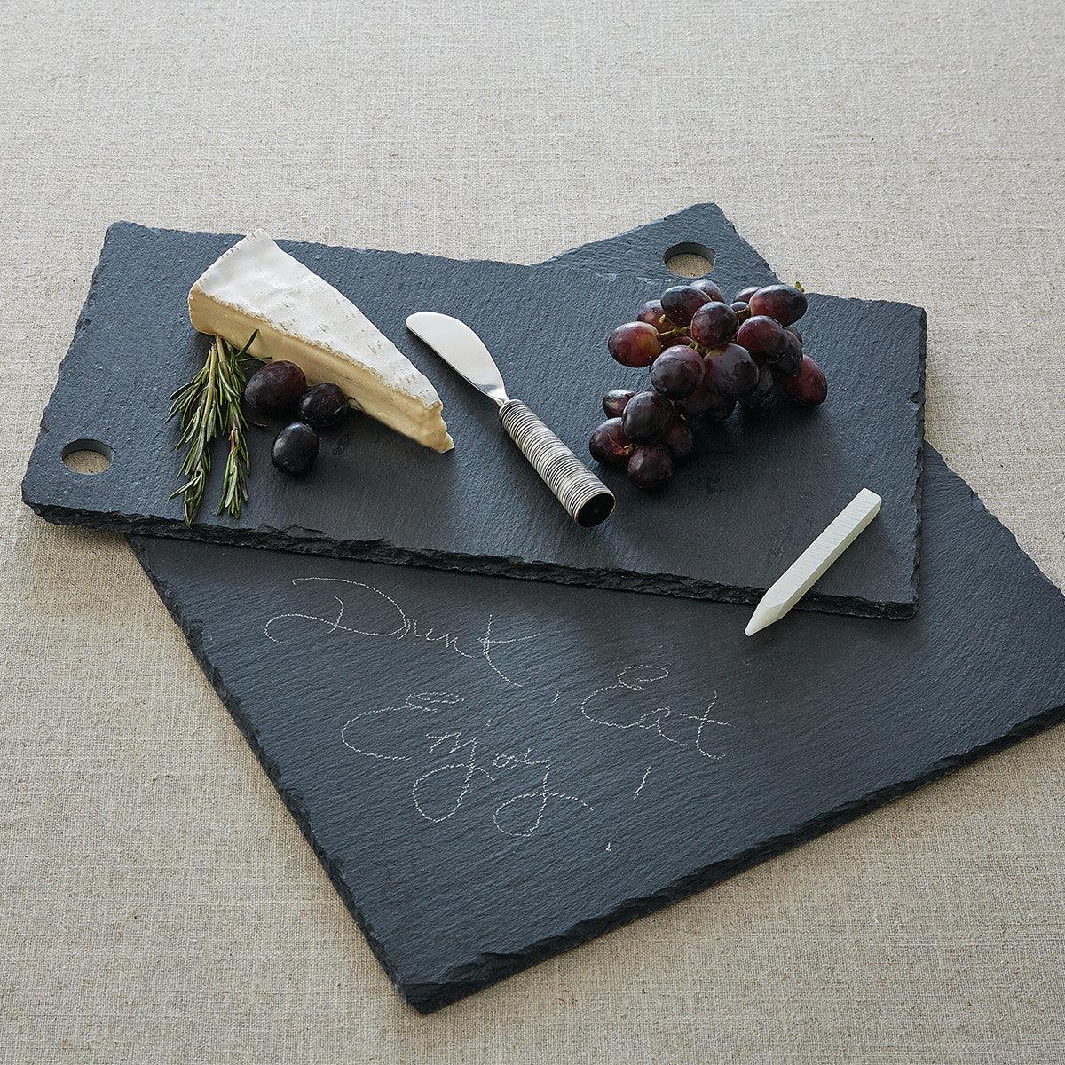 Slate Board Square Set of 3 Park Designs - The Fox Decor