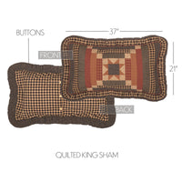 Thumbnail for Maisie King Sham 21x37 VHC Brands - The Fox Decor