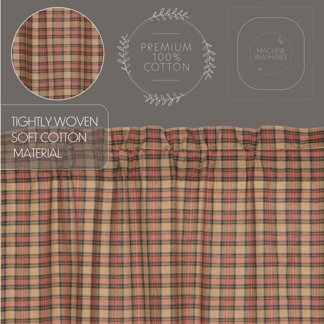 Crosswoods Valance Curtain 16x60 - The Fox Decor