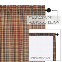 Thumbnail for Crosswoods Valance Curtain 16x60