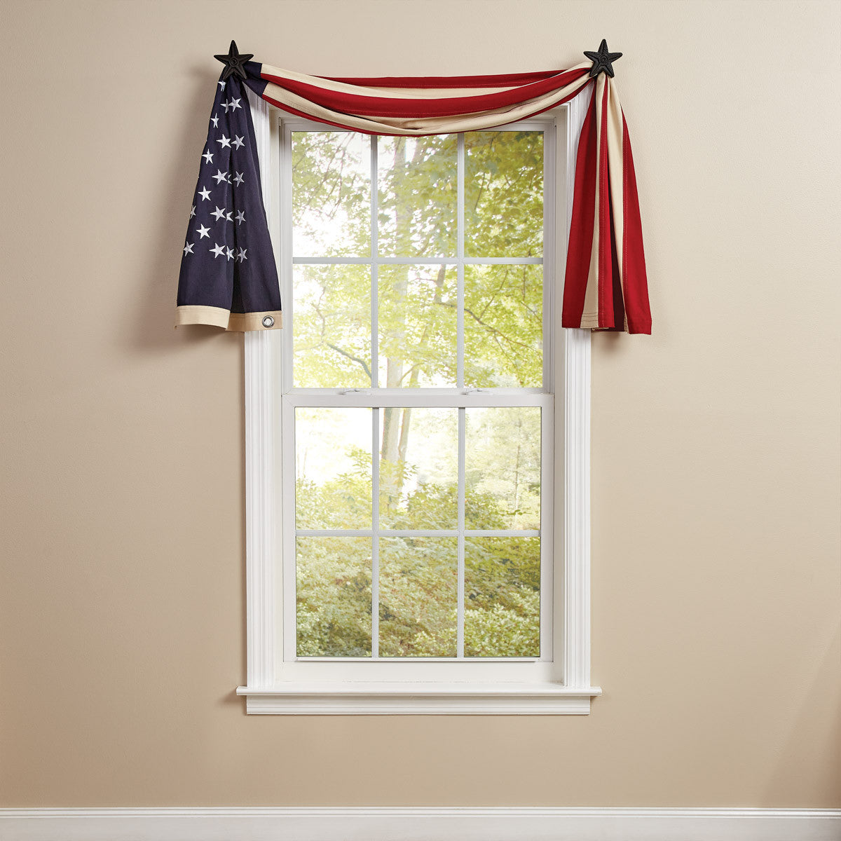 Star Spangled Table Runner/Swag 72" L - Park designs - The Fox Decor