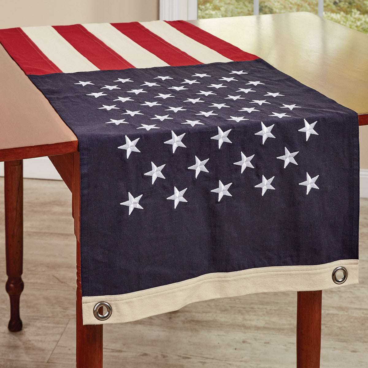 Star Spangled Table Runner/Swag 72" L - Park designs - The Fox Decor