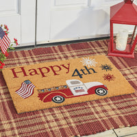 Thumbnail for Star Spangled Truck Doormat Park Designs