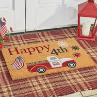 Thumbnail for Star Spangled Truck Doormat Park Designs - The Fox Decor