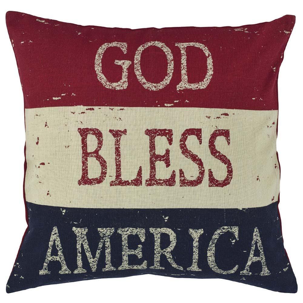 God Bless America Plw 20 CVR - Park Designs - The Fox Decor