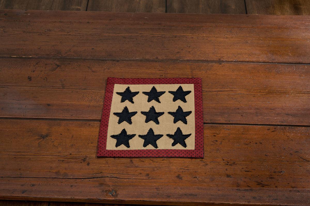 Dorset 9 Star Accent Mat Set of 6 Park Designs - The Fox Decor