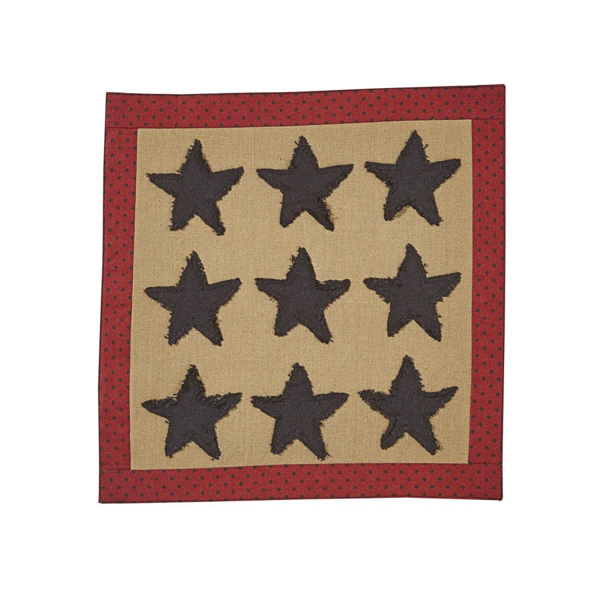 Dorset 9 Star Accent Mat Set of 6  Park Designs