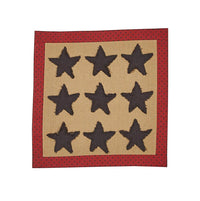 Thumbnail for Dorset 9 Star Accent Mat Set of 6 Park Designs - The Fox Decor