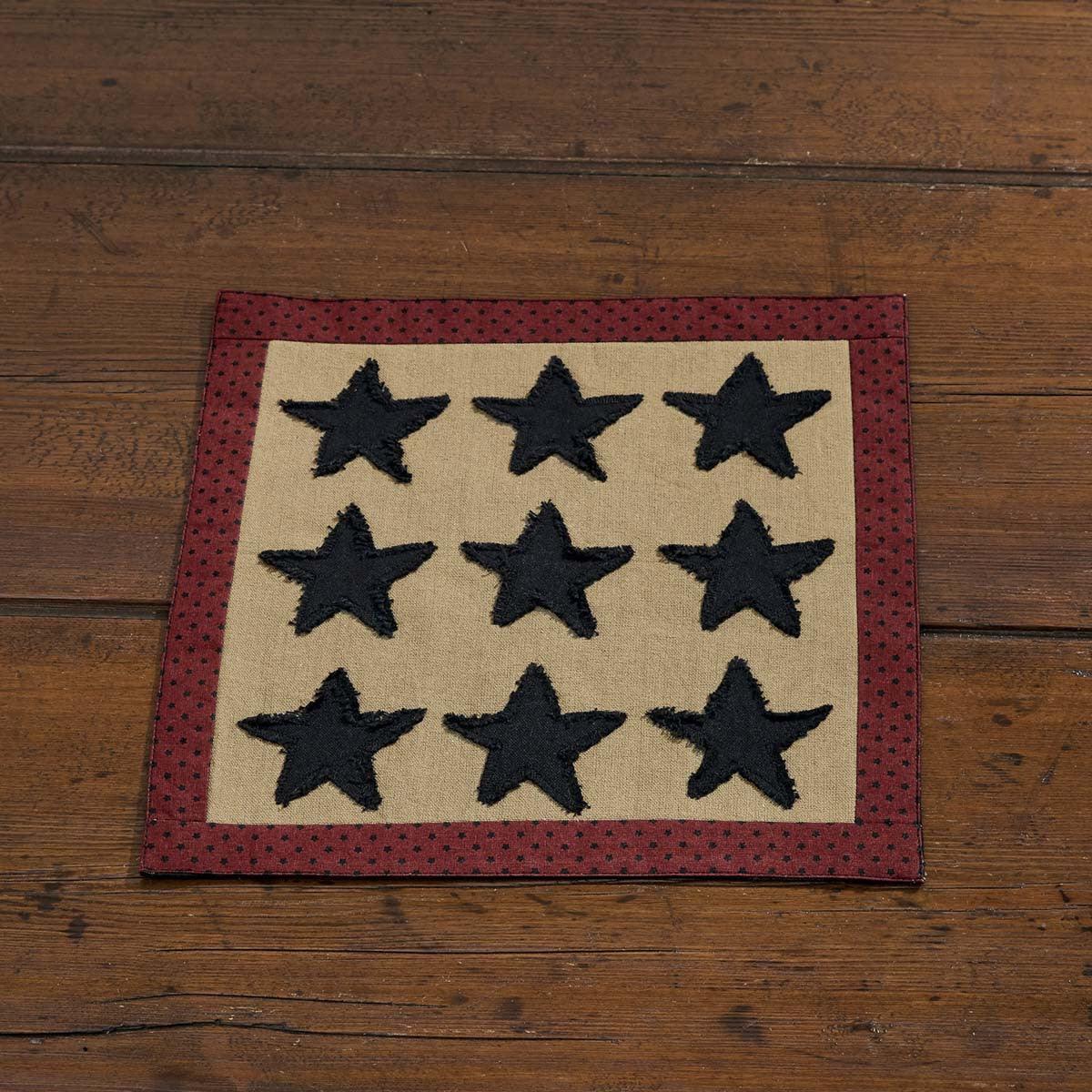 Dorset 9 Star Accent Mat Set of 6 Park Designs - The Fox Decor