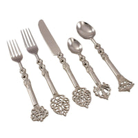 Thumbnail for Baroque Flatware Salad Fork Set of 8 Park Designs