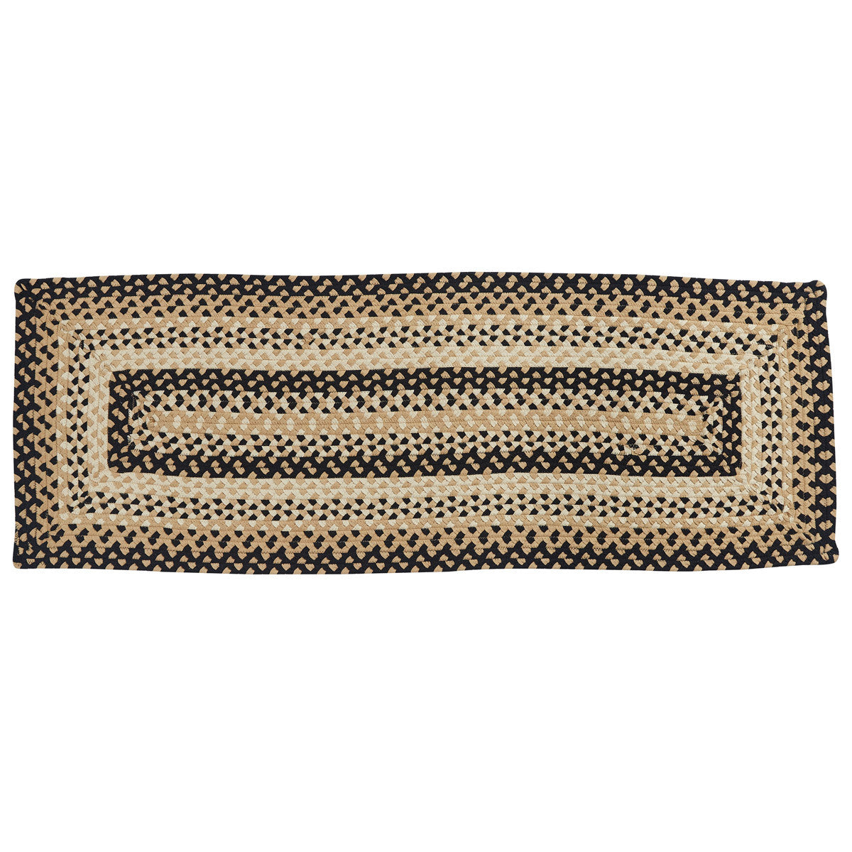Cornbread Rectangle Braided Rug 24x72" (2'x6') Park Designs - The Fox Decor