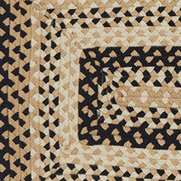 Cornbread Rectangle Braided Rug 24x72