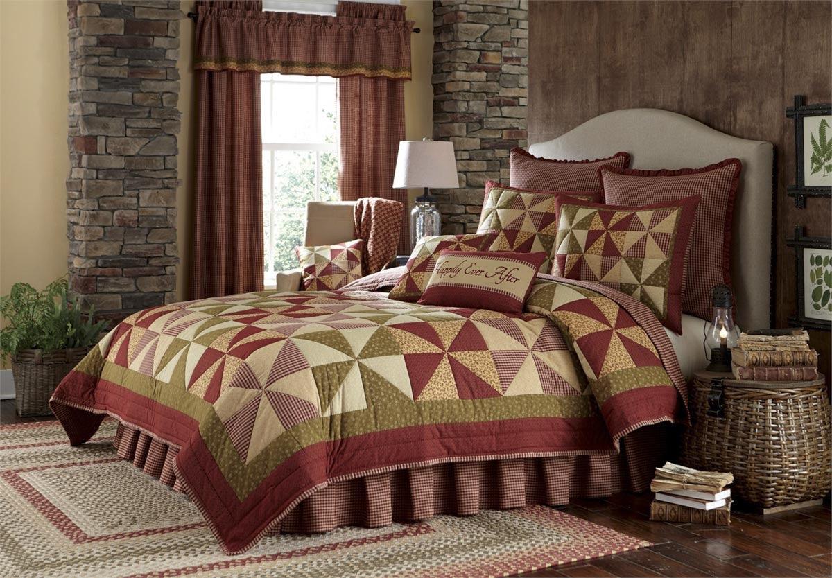 Mill Village Basic Euro Sham Set of 4 Park Designs - The Fox Decor