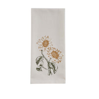 Thumbnail for Double Sunflower Print Dishtowel Set of 6 Park Designs