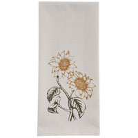 Thumbnail for Double Sunflower Print Dishtowel Set of 6 Park Designs