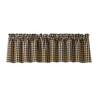 Thumbnail for Berry Gingham Lined Valance Park Designs - The Fox Decor