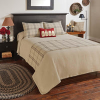 Fieldstone Plaid Standard Sham - Black - Park Designs - The Fox Decor