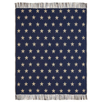 Thumbnail for My Country Jacquard Stars Woven Throw 50x60 - The Fox Decor