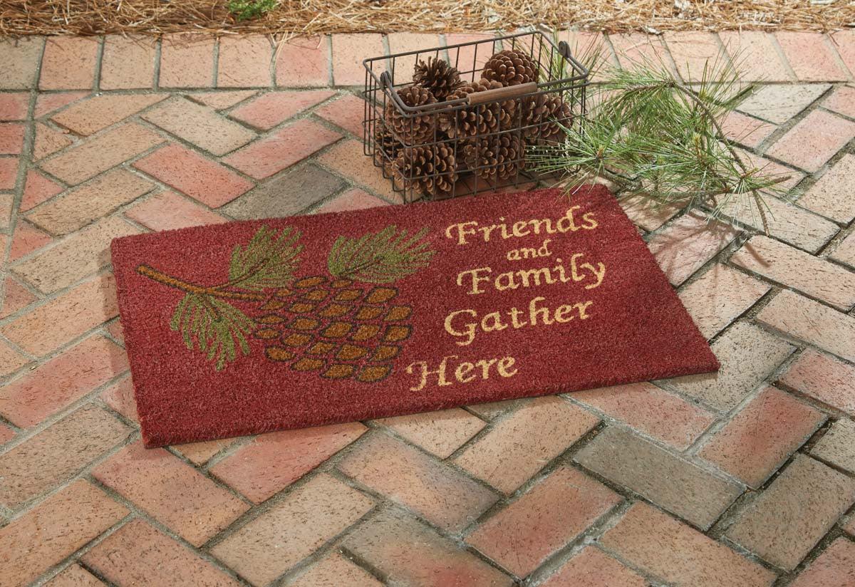 Pinecone Doormat Park Designs