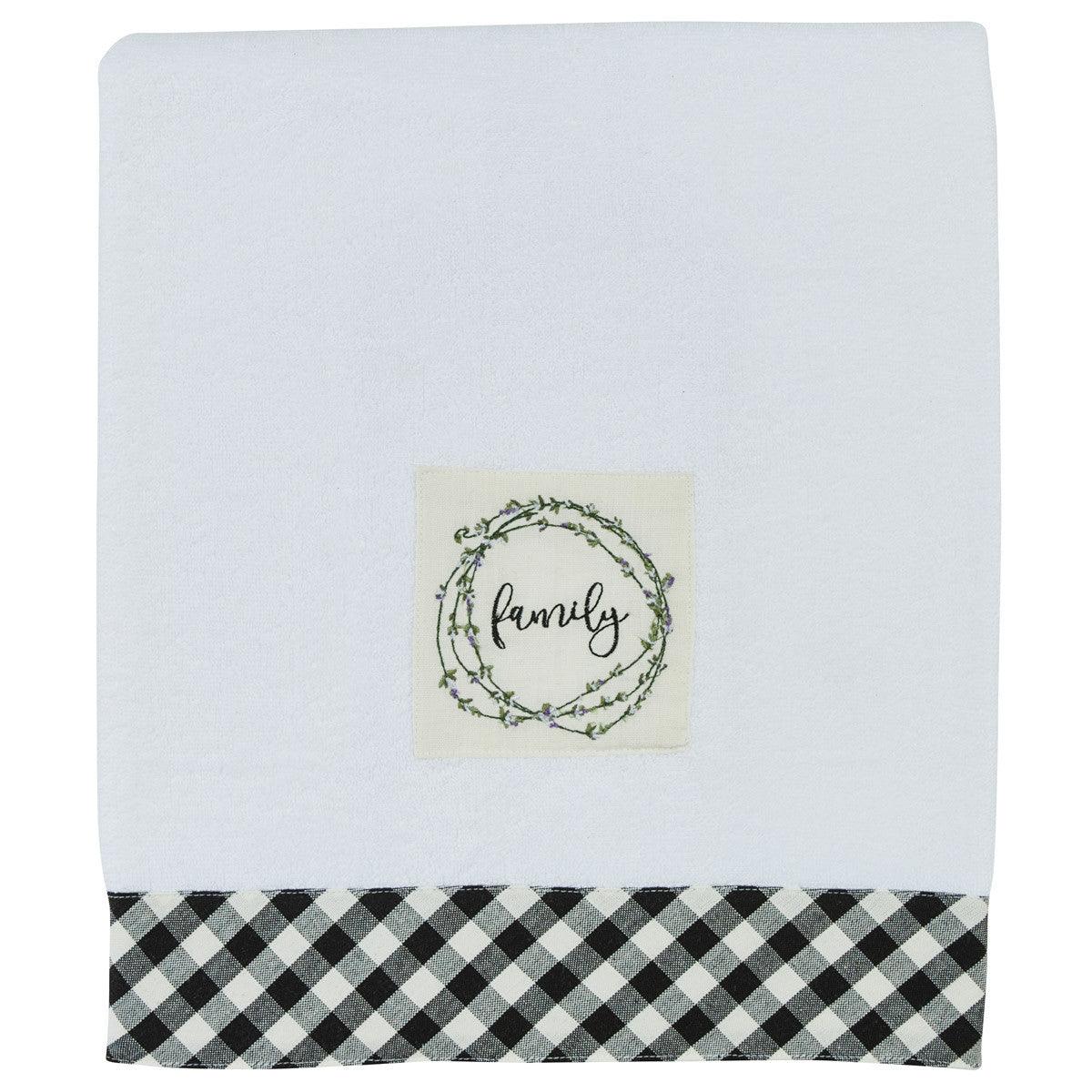Bouquet Of Grace Terry Bath Towel - Park Designs - The Fox Decor