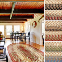 Thumbnail for Easy Living Braided Area Rug - Oval