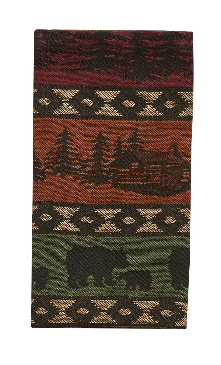Mountain Bear Napkin Set of 4  Park Designs