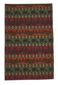 Thumbnail for Mountain Bear Jacquard Dishtowel Set of 3 Park Designs - The Fox Decor