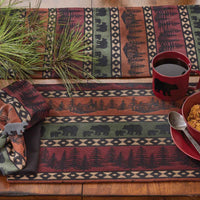 Mountain Bear Table Runner - 36