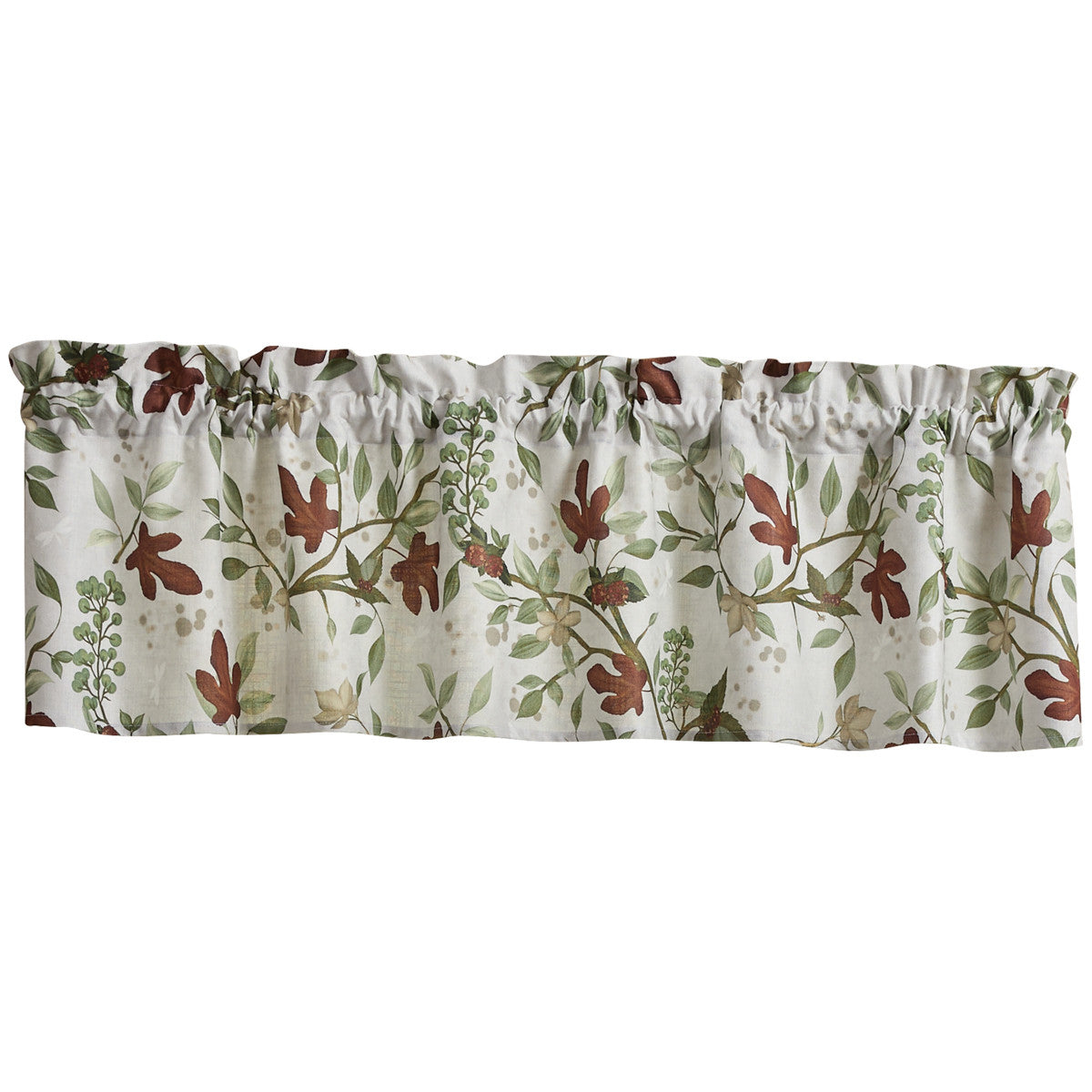 Cardamom Valance 14" L Set of 2  Park Designs