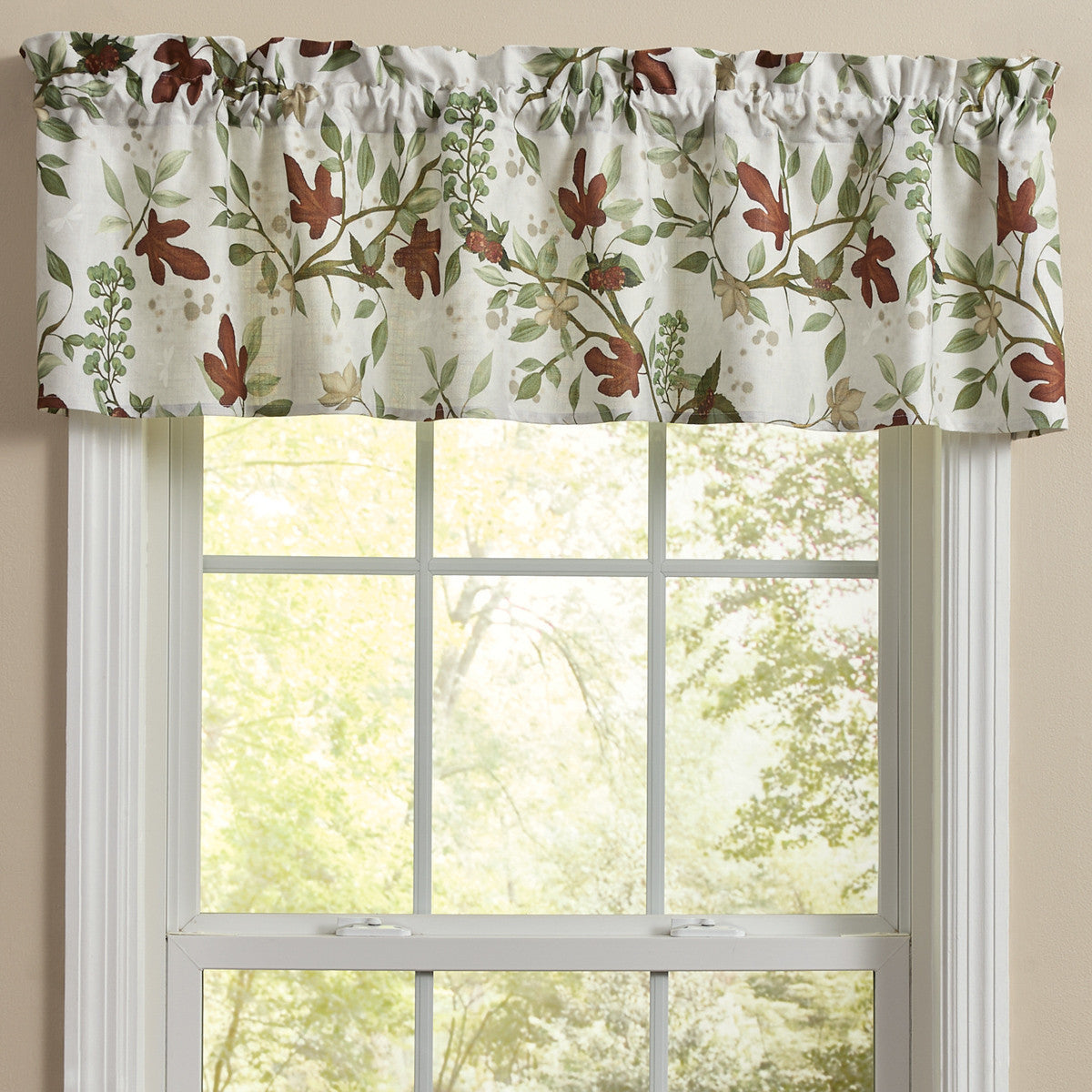 Cardamom Valance 14" L Set of 2 Park Designs - The Fox Decor