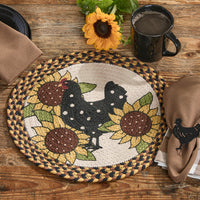 Thumbnail for Henny Penny Printed Braided Placemat 15