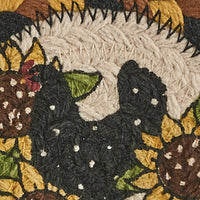 Thumbnail for Henny Penny Printed Braided Coasters Set of 4 Park Designs - The Fox Decor