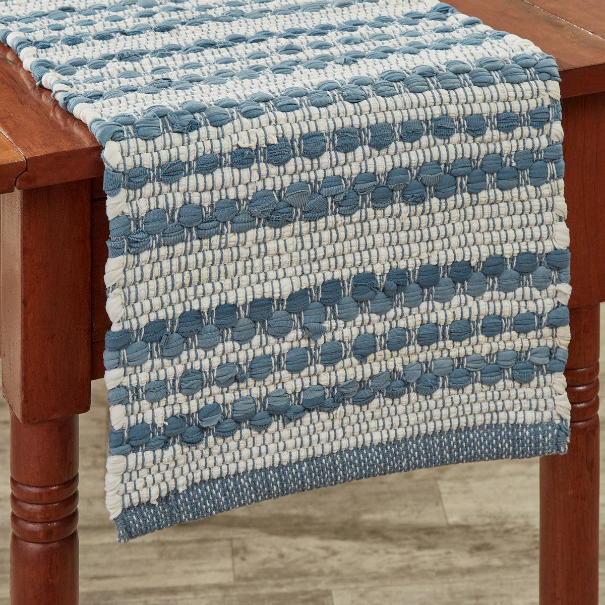 French Farmhouse Chindi Table Runner 36"L Set of 2 Park Designs - The Fox Decor