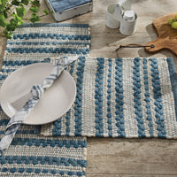 Thumbnail for French Farmhouse Chindi Table Runner 36