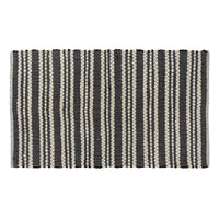 Onyx And Ivory Chindi Rug 3 X 5' - Park Designs - The Fox Decor