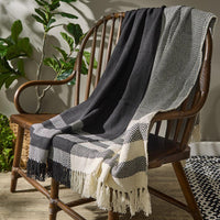 Thumbnail for Onyx & Ivory Throw - Set of 2 Park Designs - The Fox Decor