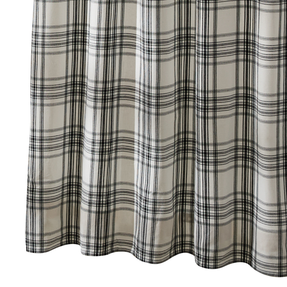 Onyx & Ivory Shower Curtain - Set of 2  Park Designs