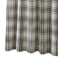 Thumbnail for Onyx & Ivory Shower Curtain - Set of 2  Park Designs