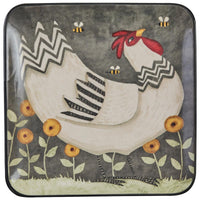 Thumbnail for My Little White Hen Salad Plate Set of 4 Park Designs - The Fox Decor