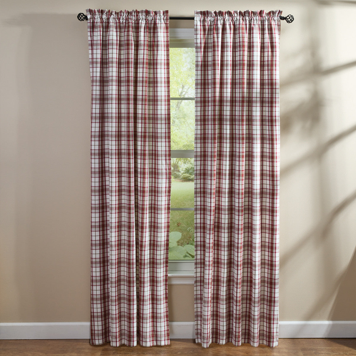 Homestyle Lined Panel Pair 84" L - Set of 2 Park Designs - The Fox Decor