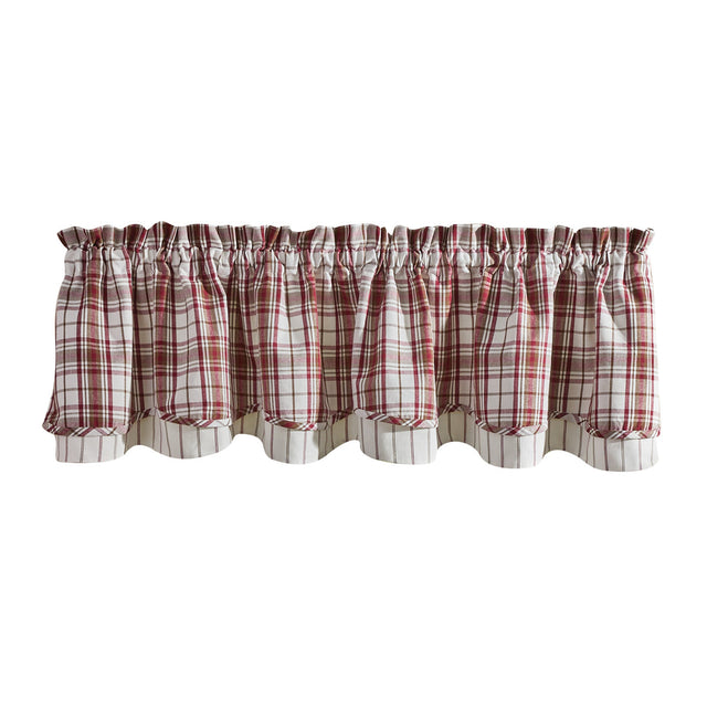 Homestyle Lined Layered Valance 16