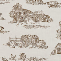 Thumbnail for Down On The Farm Toile Napkins  - Set Of 12 Check  Park Designs