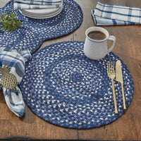 Thumbnail for Bluestone Braided Placemat Set of 6 Park Designs - The Fox Decor