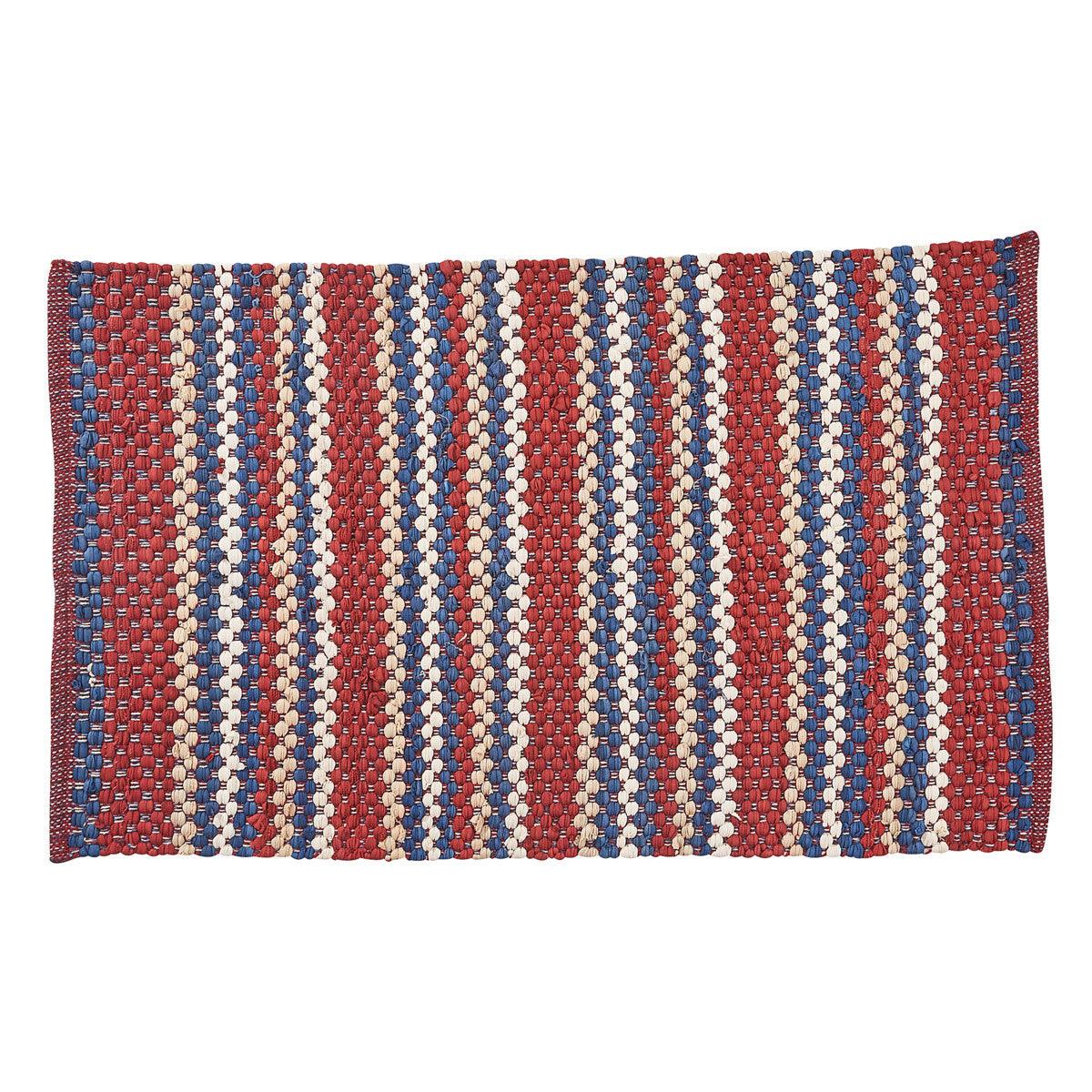 Gemstone Chindi Rag Rug 2 x 3 Set of 2 Park Designs - The Fox Decor